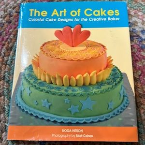 The Art of Cakes: Colorful Cake Designs For The Creative Baker hardcover‎ book